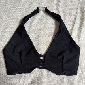 Tiger Friday Radiant Black Dance Halter Top